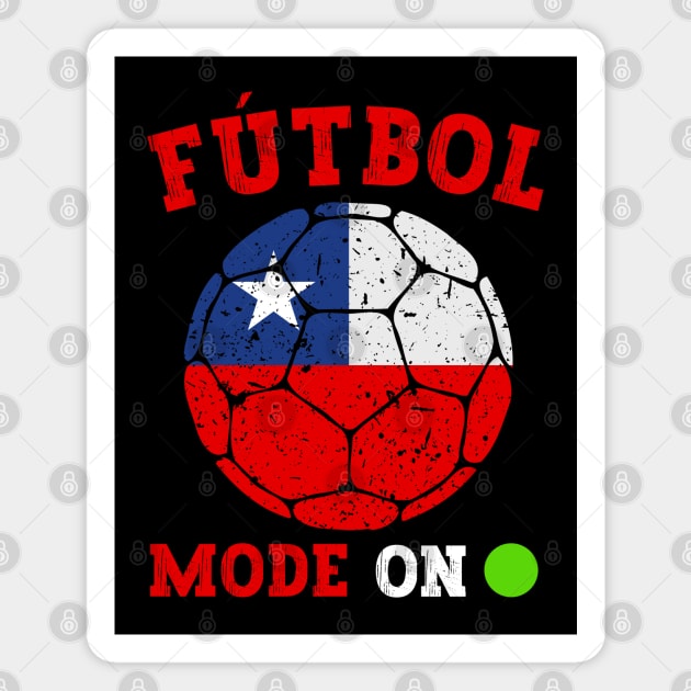 Chile Futbol Magnet by footballomatic